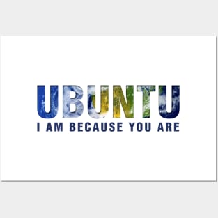 Ubuntu - I am because you Are (Light) Posters and Art